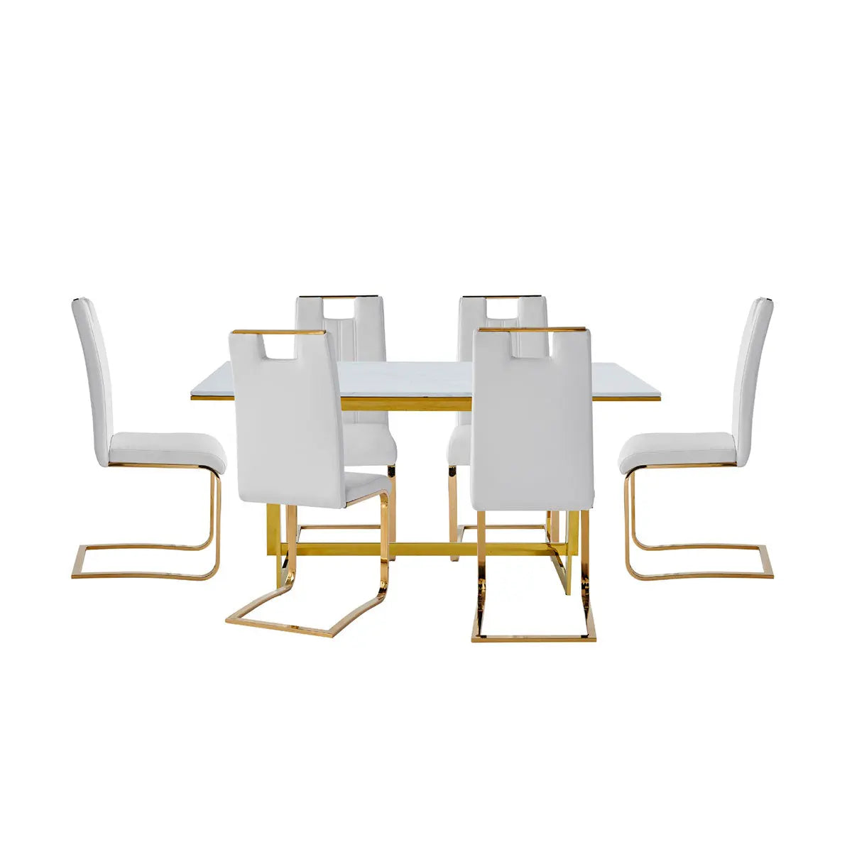 Althea 7 pc Dining Set 7451 - Complete Home Furnish