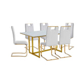 Althea 7 pc Dining Set 7451 - Complete Home Furnish