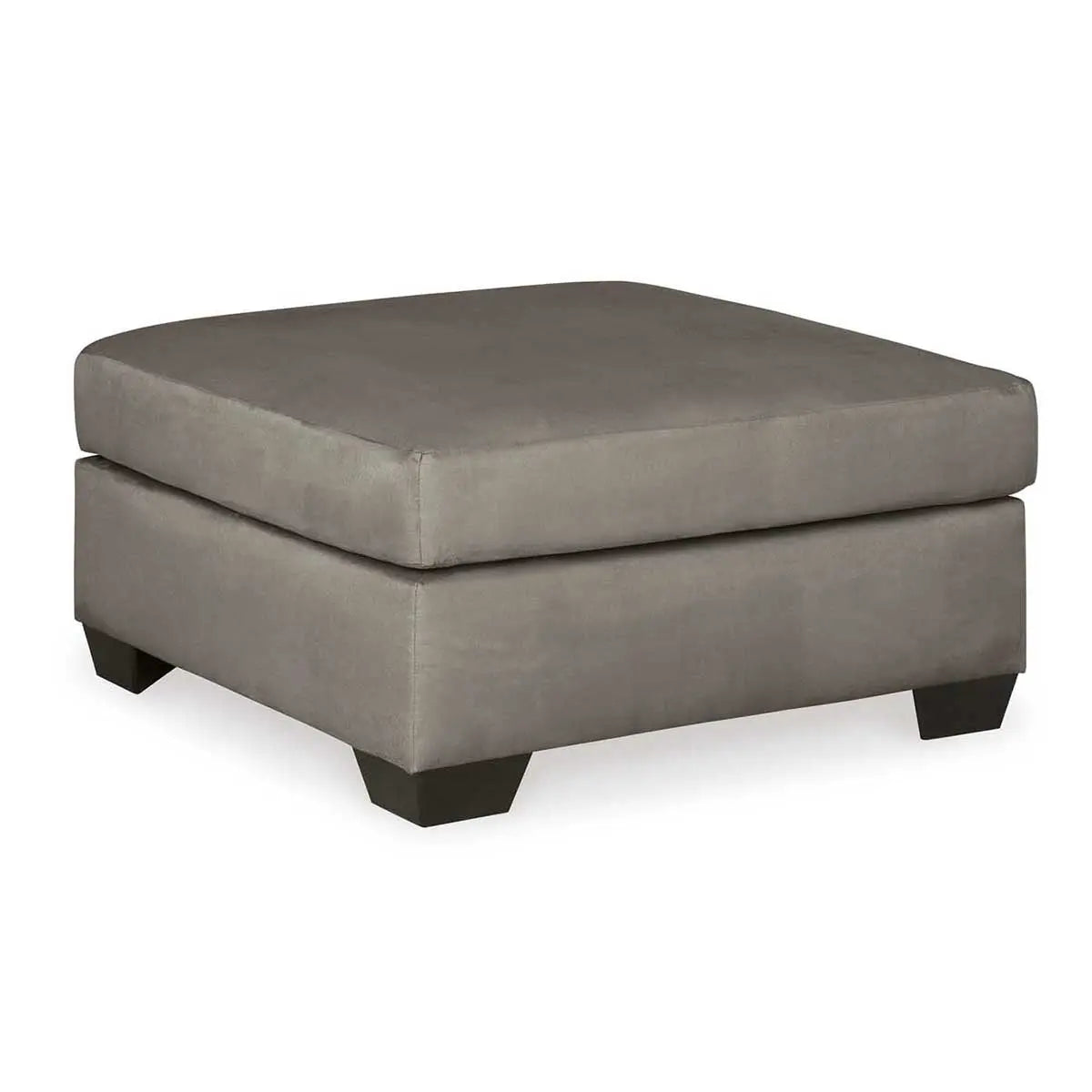 Ashley Darcy Ottoman in Cobblestone - Brampton Furniture Store