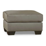 Ashley Darcy Ottoman in Cobblestone - Brampton Furniture Store