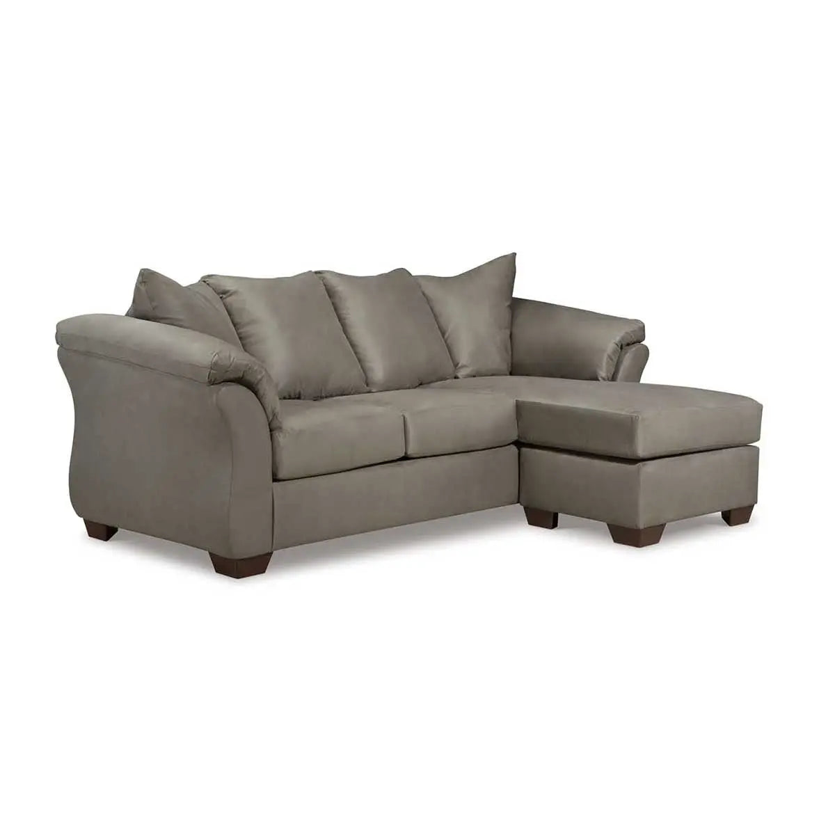 Ashley Darcy Reversible Sofa Chaise in Cobblestone - Complete Home Furniture