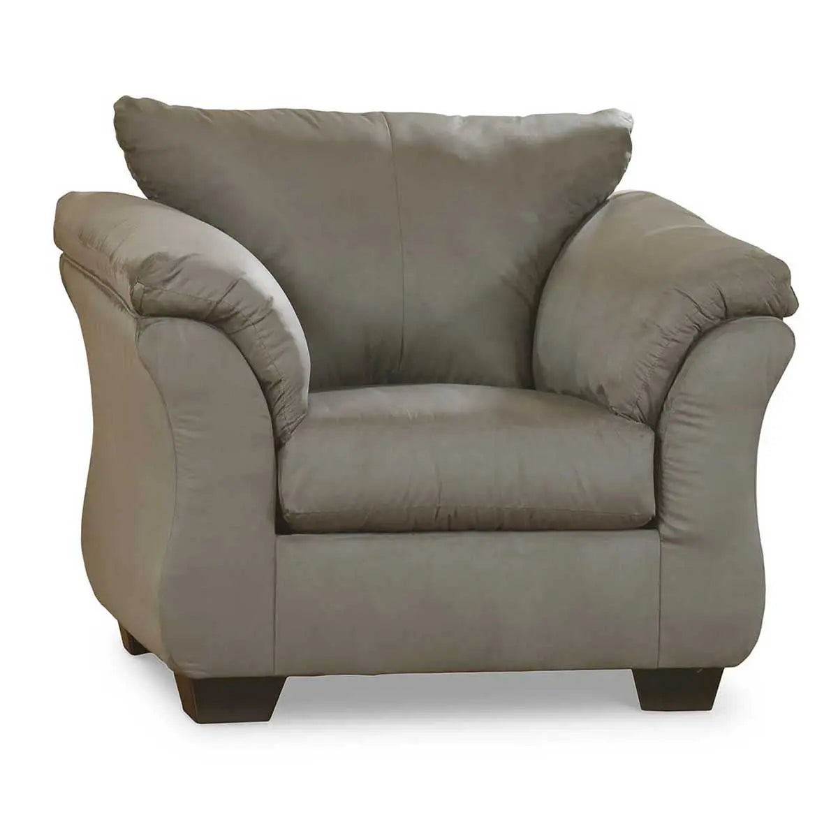 Ashley Darcy Chair in Cobblestone - Brampton Furniture Store