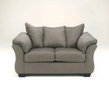 Ashley Darcy Loveseat in Cobblestone - Brampton Furniture Store