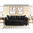 Ashley Darcy Sofa in Black - Brampton Furniture Store