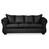 Ashley Darcy Sofa in Black - Brampton Furniture Store