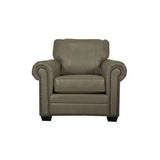 Fancy Leather Sofa Set in Cobblestone Sofa by Fancy