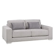 Milo Loveseat in Tease Bisque Sofa by Fancy