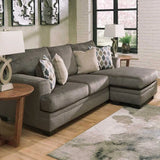 Ashley Dorsten Reversible Sofa Chaise in Slate - Brampton Furniture Store