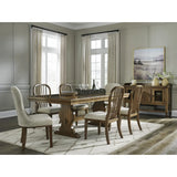 Ashley Sturlayne Dining Set in Light Brown Signature Design by Ashley