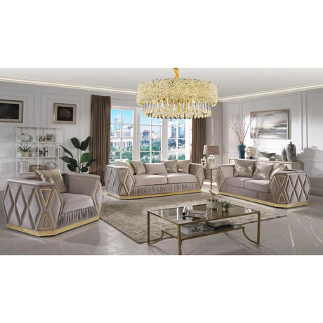 Diamond Turkish Style Sofa Set Complete Home Furnish