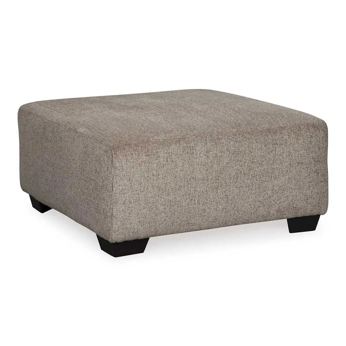 Ashley Ballinasloe Oversized Accent Ottoman in Platinum - Complete Home