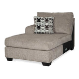 Ashley Ballinasloe 3 Piece LFH Sectional in Platinum - Brampton Furniture Store