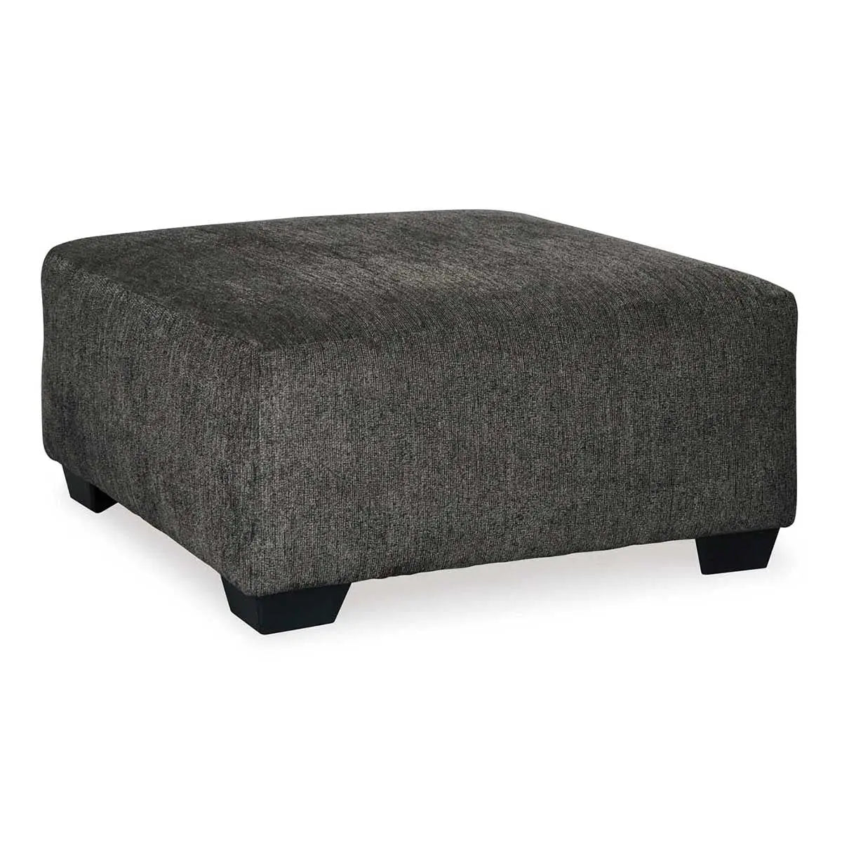 Ashley Ballinasloe Oversized Accent Ottoman in Smoke - Complete Home