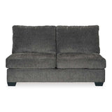 Ashley Ballinasloe 3 Piece RFH Sectional in Smoke - Brampton Furniture Store