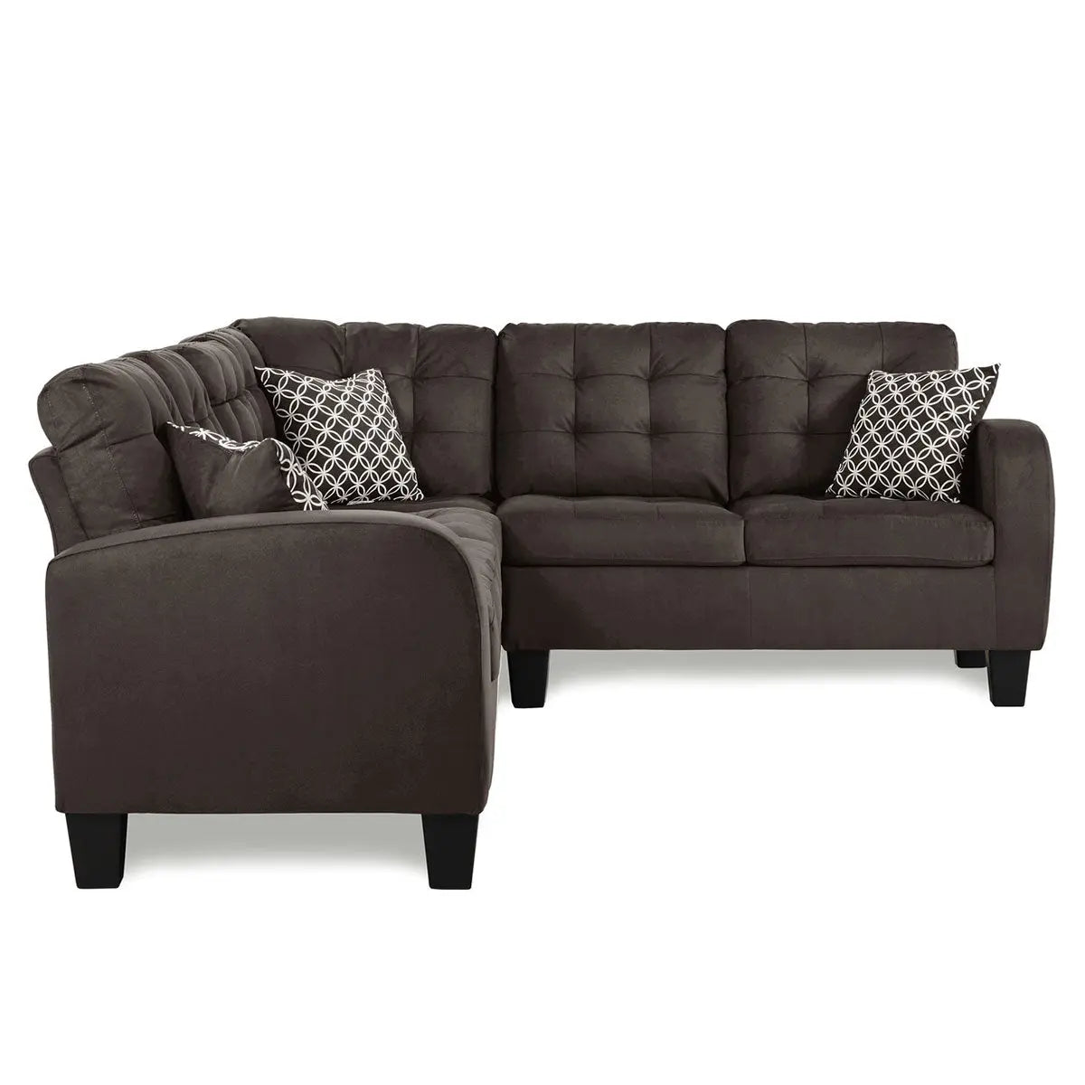 Sinclair Reversible Sectional 8202CHSC - Complete Home Furnish