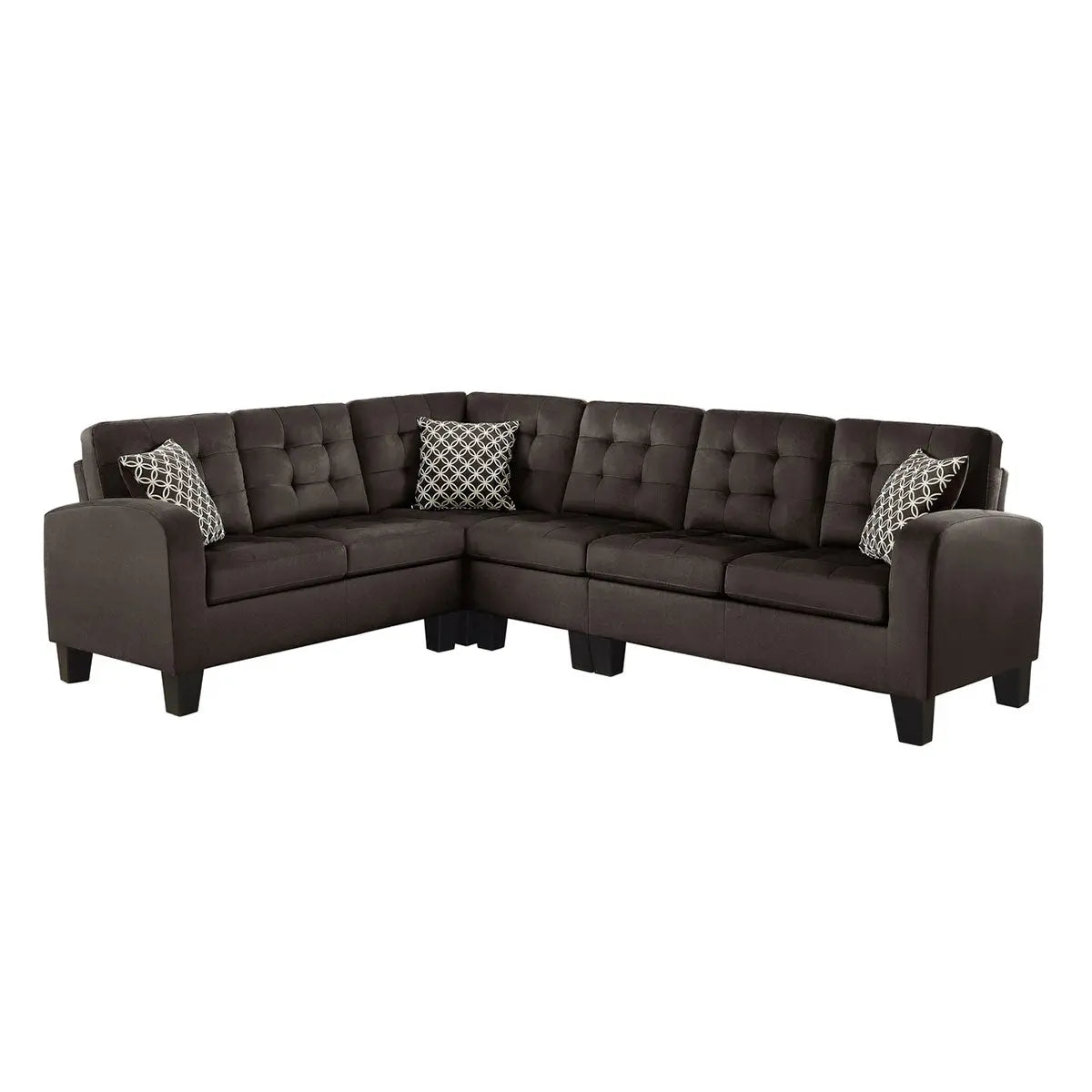 Sinclair Reversible Sectional 8202CHSC - Complete Home Furnish