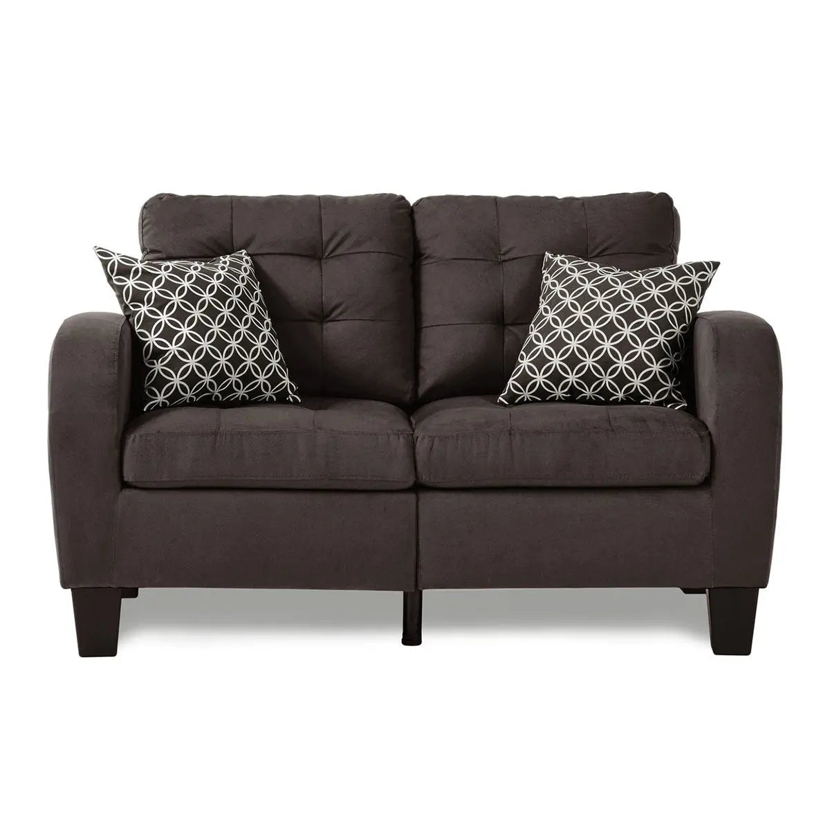 Sinclair Fabric Loveseat 8202CH2 - Complete Home Furnish