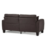 Sinclair Fabric Sofa Set in Brown - Complete Home Furnish