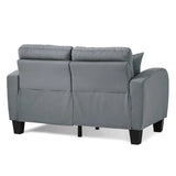 Sinclair Fabric Loveseat 8202CH2 - Complete Home Furnish