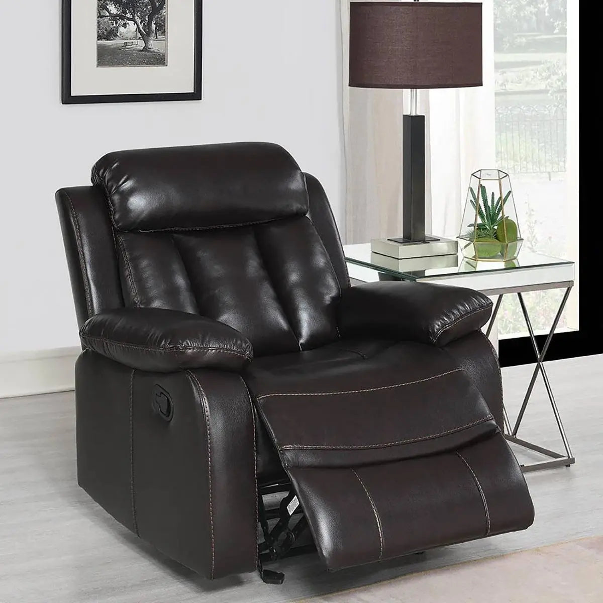 Merrion Leathaire Recliner Kwality