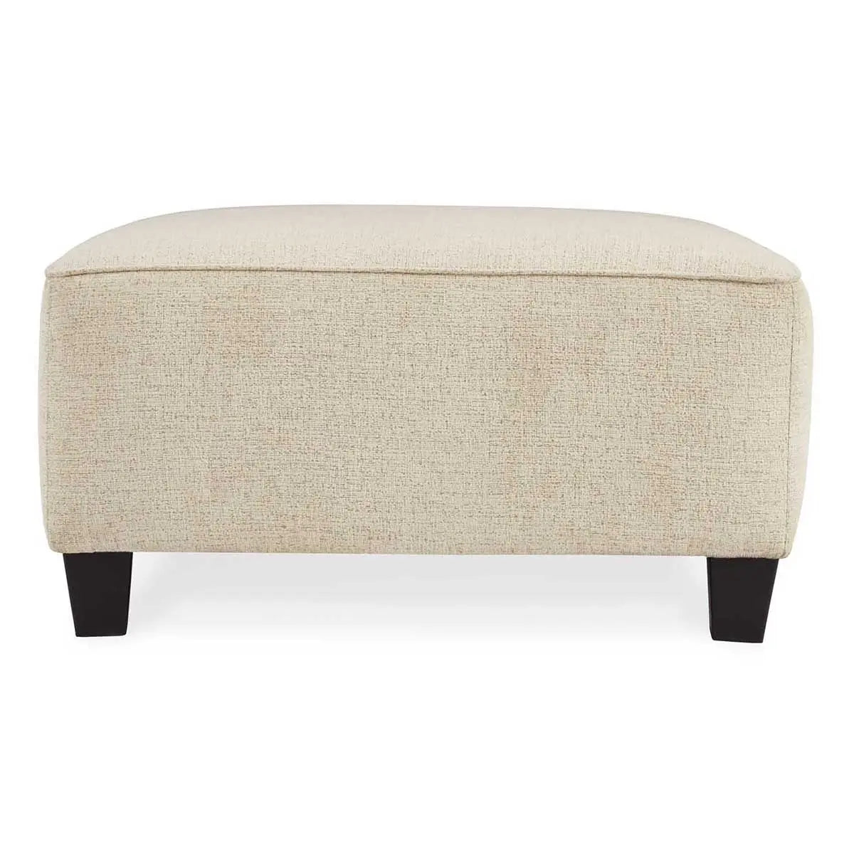 Ashley Abinger Oversized Accent Ottoman in Natural - Complete Home