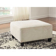 Ashley Abinger Oversized Accent Ottoman in Natural - Complete Home