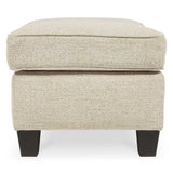 Ashley Abinger Accent Ottoman in Natural - Brampton Furniture Store