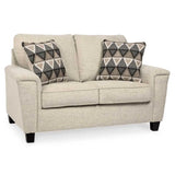 Ashley Abinger Loveseat in Natural - Brampton Furniture Store