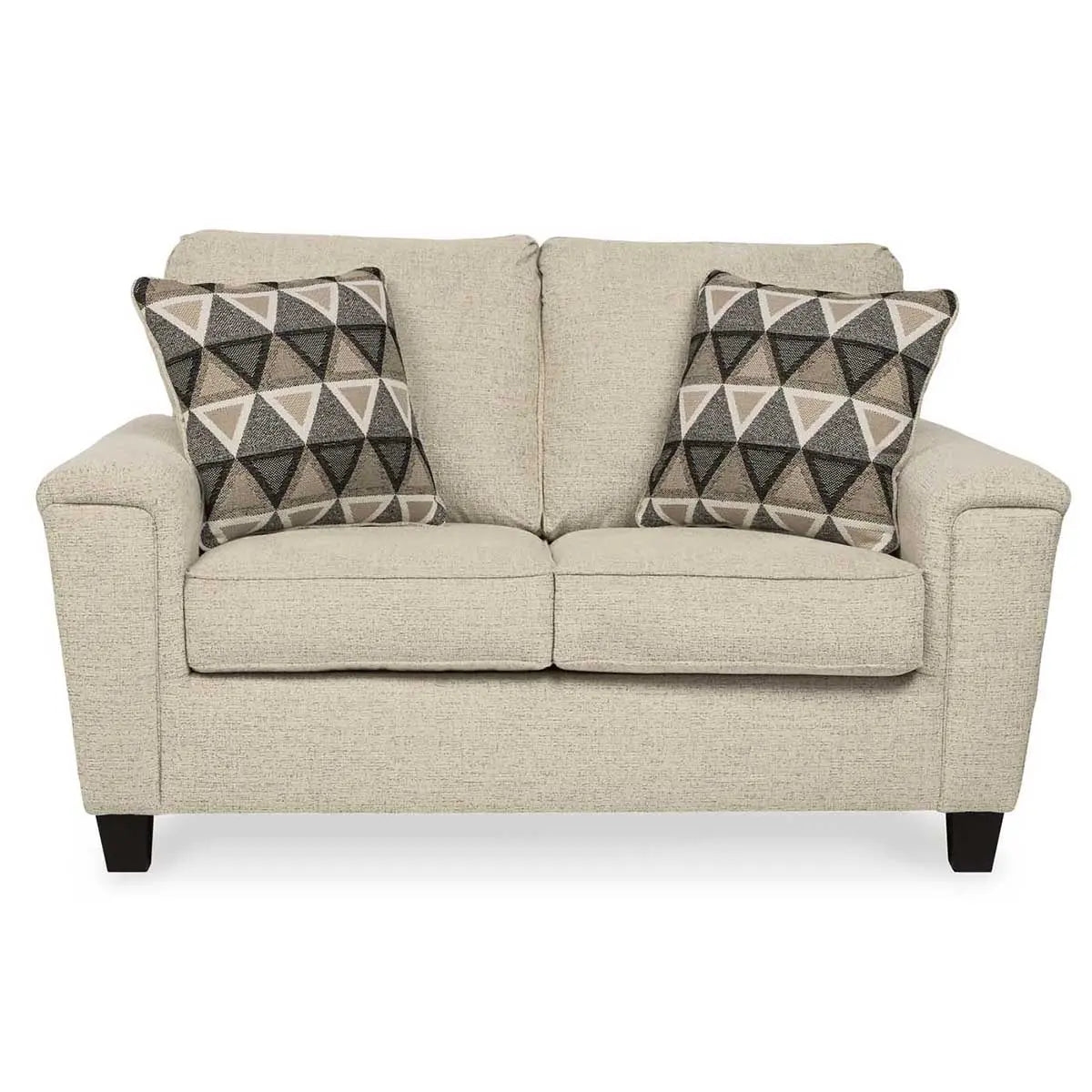 Ashley Abinger Loveseat in Natural - Brampton Furniture Store