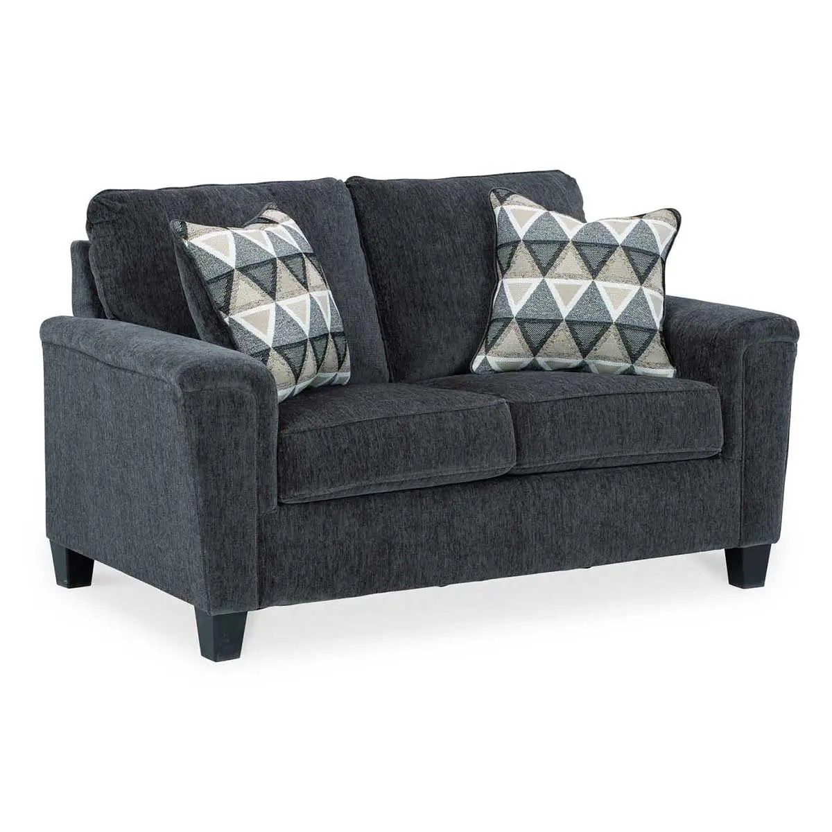 Ashley Abinger Loveseat in smoke - Brampton Furniture Store