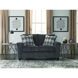 Ashley Abinger Loveseat in smoke - Brampton Furniture Store