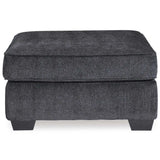 Ashley Altari Oversized Accent Ottoman in Slate - Brampton Furniture Store