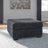 Ashley Altari Oversized Accent Ottoman in Slate - Brampton Furniture Store