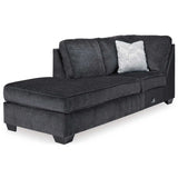 Ashley Altari 2 Piece LFH Chaise Sectional in Slate - Brampton Furniture Store