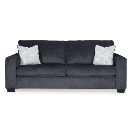 Ashley Altari Fabric Queen Sofa Bed in Slate - Brampton Furniture Store