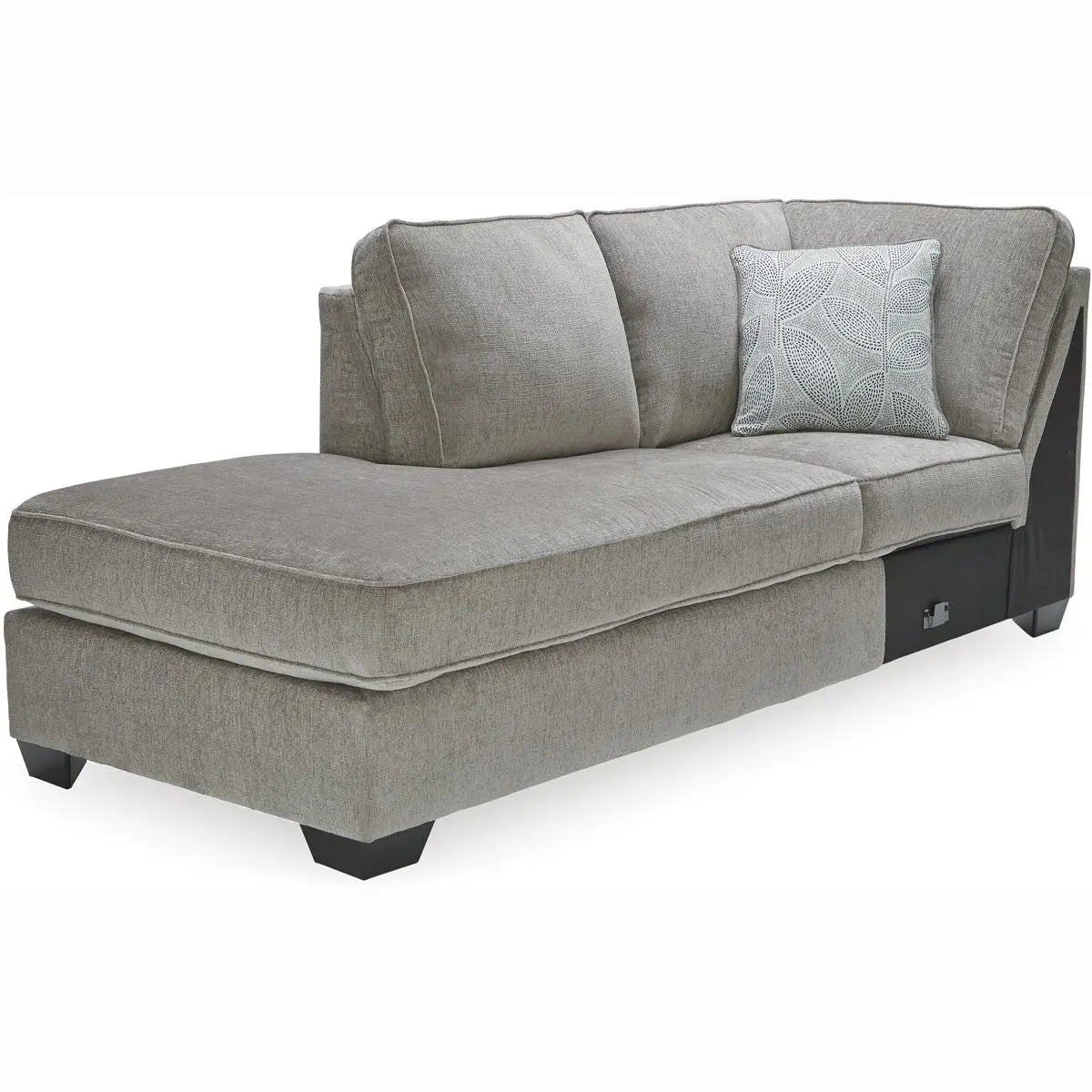 Ashley Altari 2 Piece RFH Chaise Sectional in Alloy Signature Design by Ashley