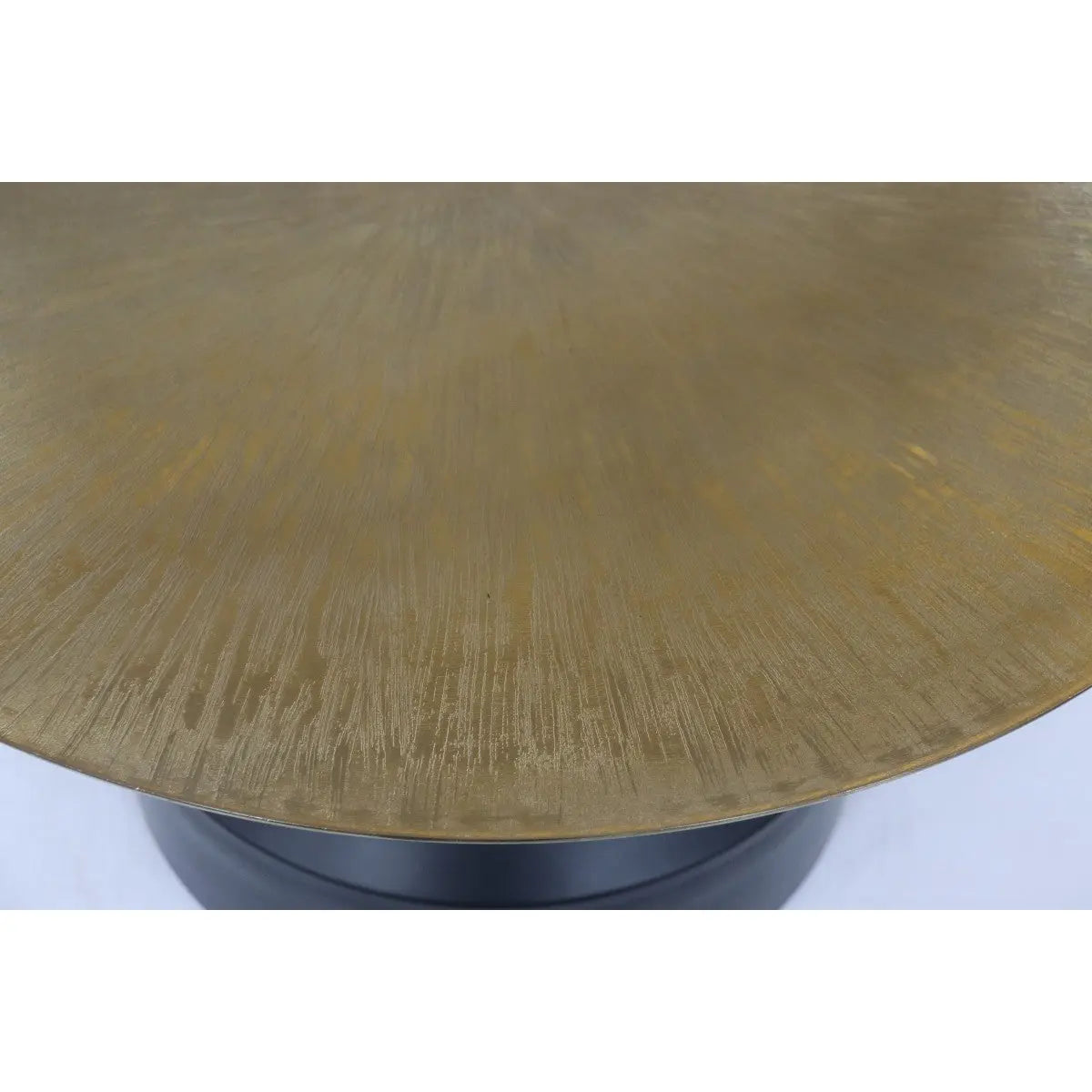 Akira Coffee Table in Black/Gold Brassex