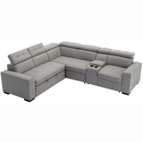 Farrah 9219 Sectional Sofa with Pull Out Bed M.A.Z