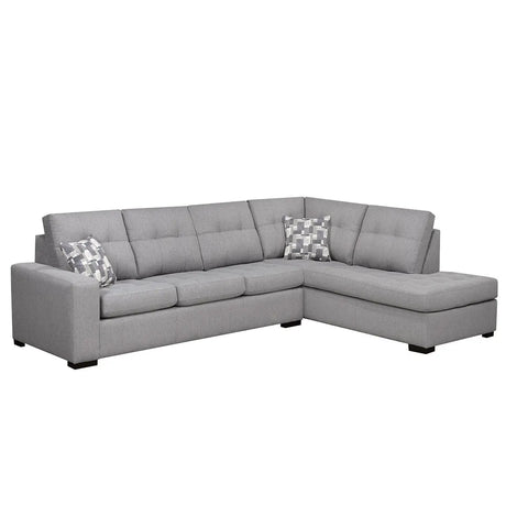 PennyLane Series 2 pc Fabric Sectional Sofa by Fancy