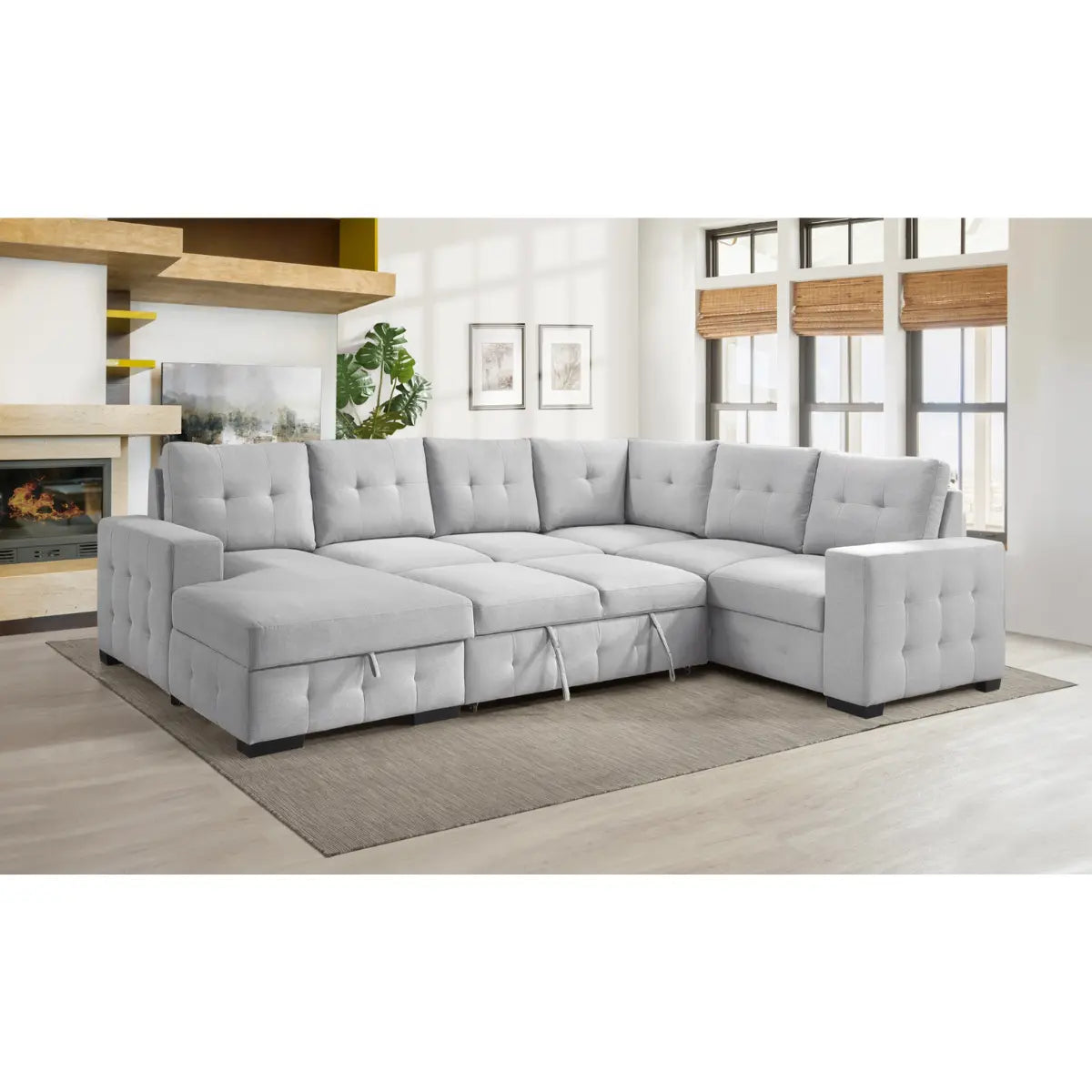 Geneva 4Pc Sectional 99023GYSS M.A.Z