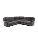 Presley Modular Reclining Sectional 99928GRYSS M.A.Z