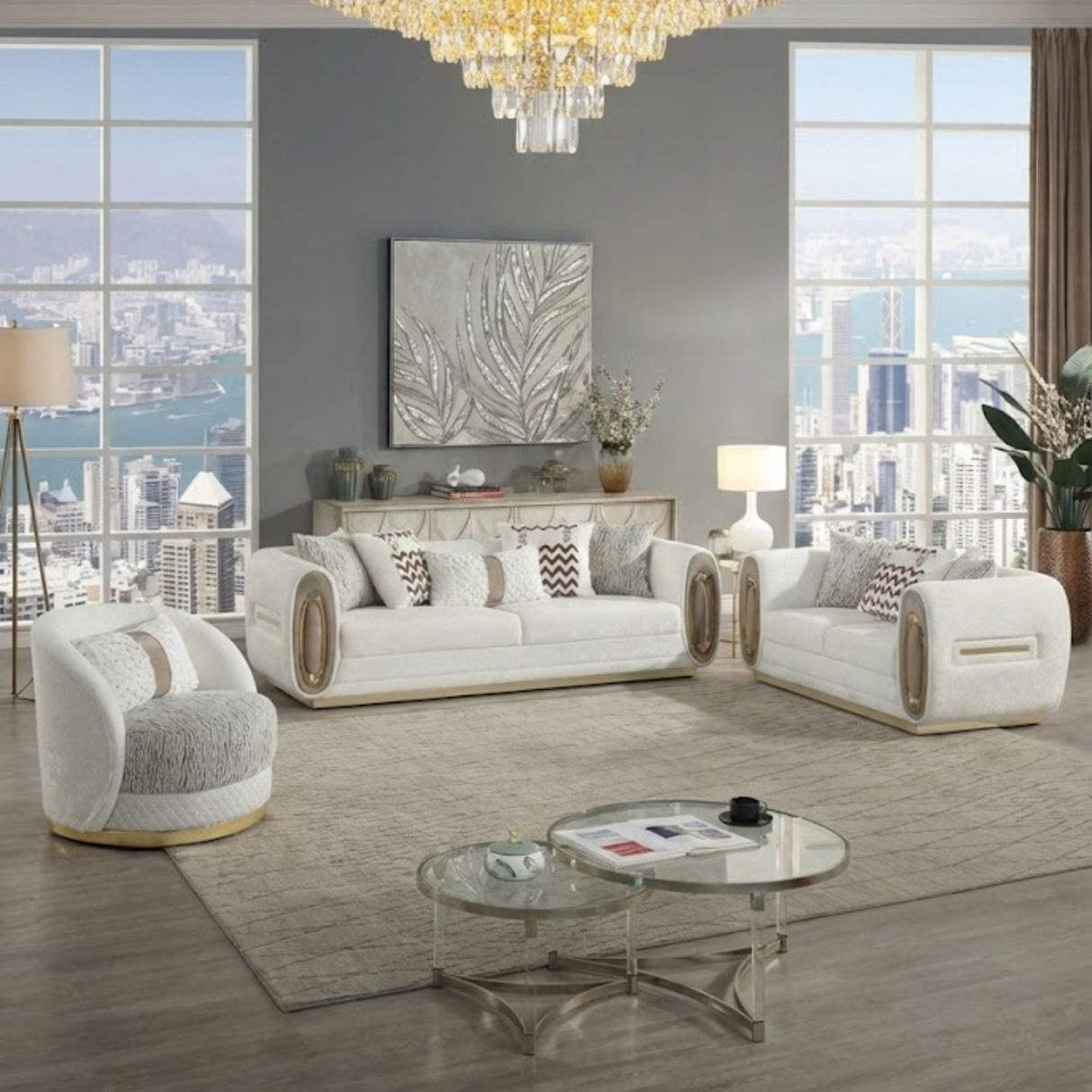 Turkish Style 3pc sofa set VFI
