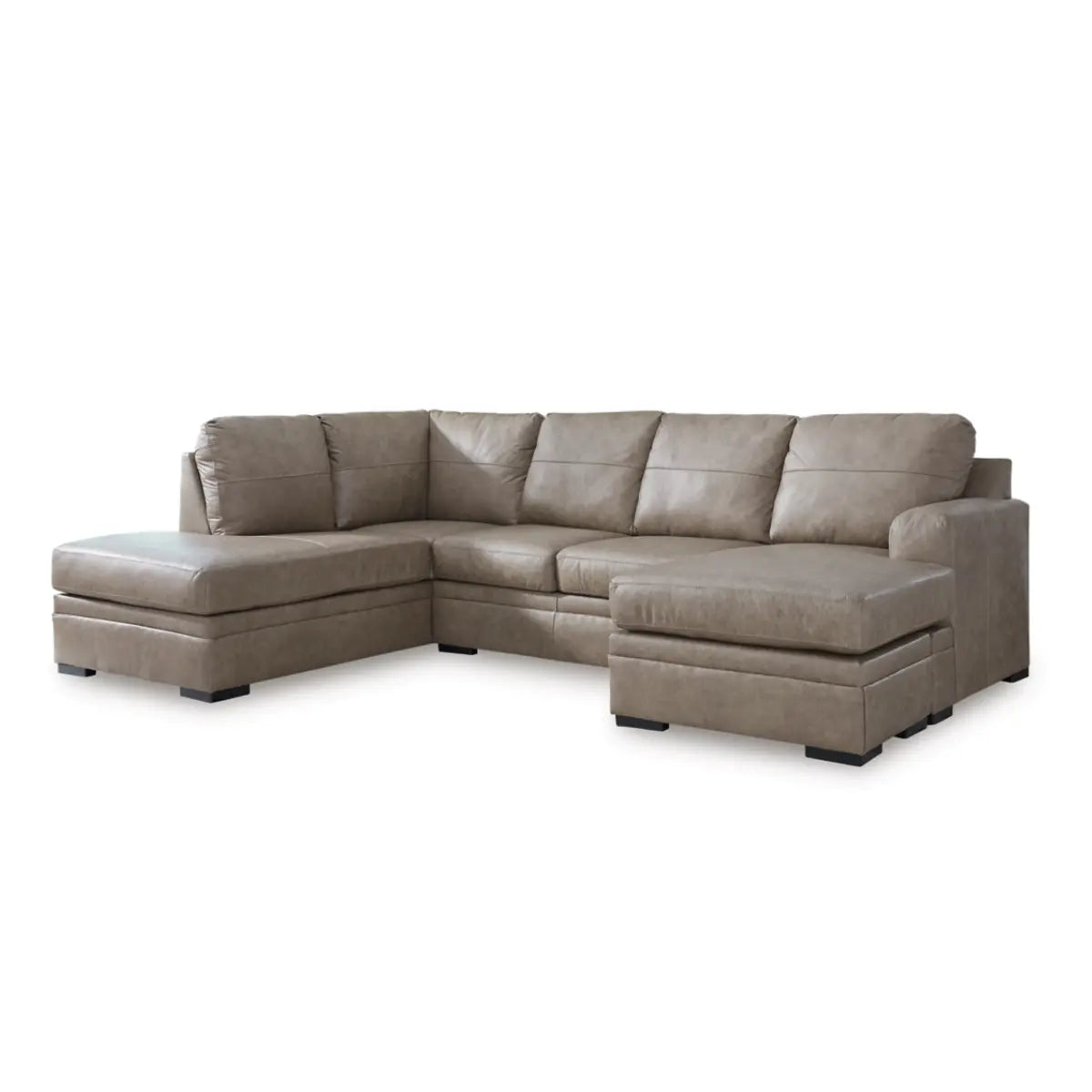 Ashley Amuleto Sectional with Chaise in Desert Signature Design by Ashley