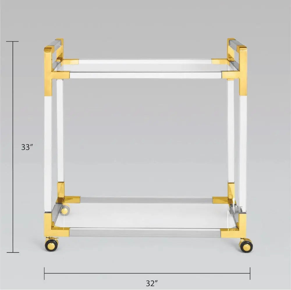 Esme Bar Cart - Xcella Furniture