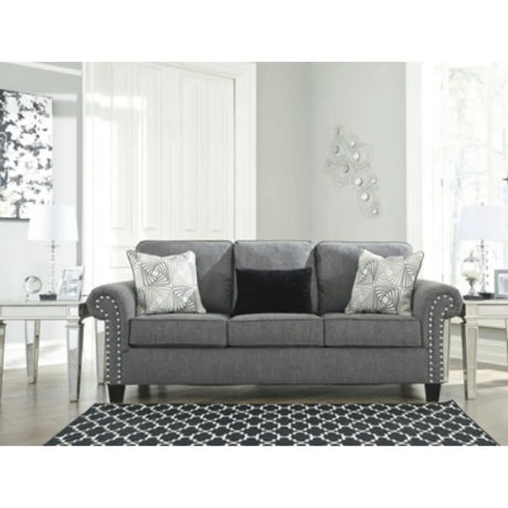 Ashley Agleno Sofa in Charcoal Signature Design by Ashley