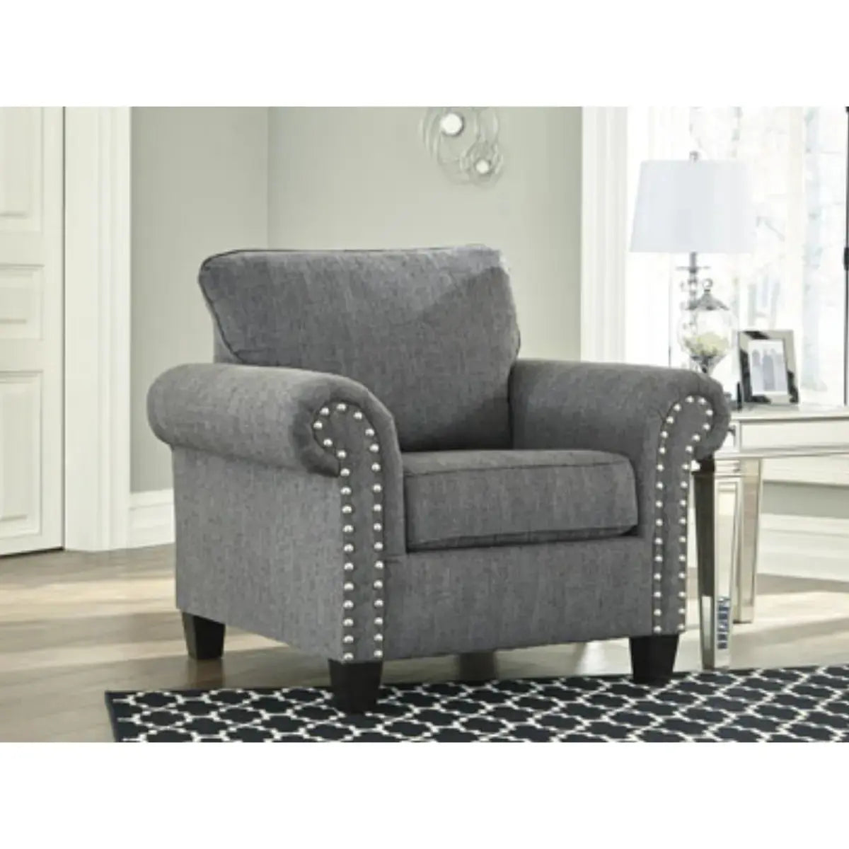 Ashley Agleno Sofa in Charcoal Signature Design by Ashley