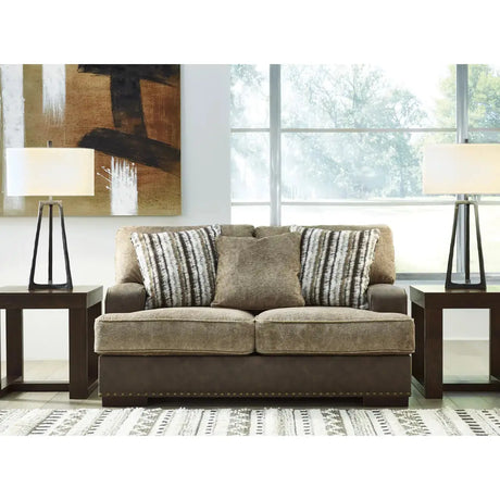 Ashley Alesbury Sofa Set in Chocolate Signature Design by Ashley