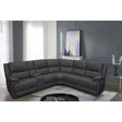Alexandria Genuine Leather Power Recliner Sectional Trendz
