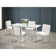 Alissa 5-Piece Dining Set Brassex