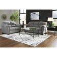 Ashley Allmaxx Sofa Set in Pewter Signature Design by Ashley